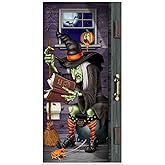 Witch Restroom Door Cover Party Accessory (1 count) (1/Pkg)