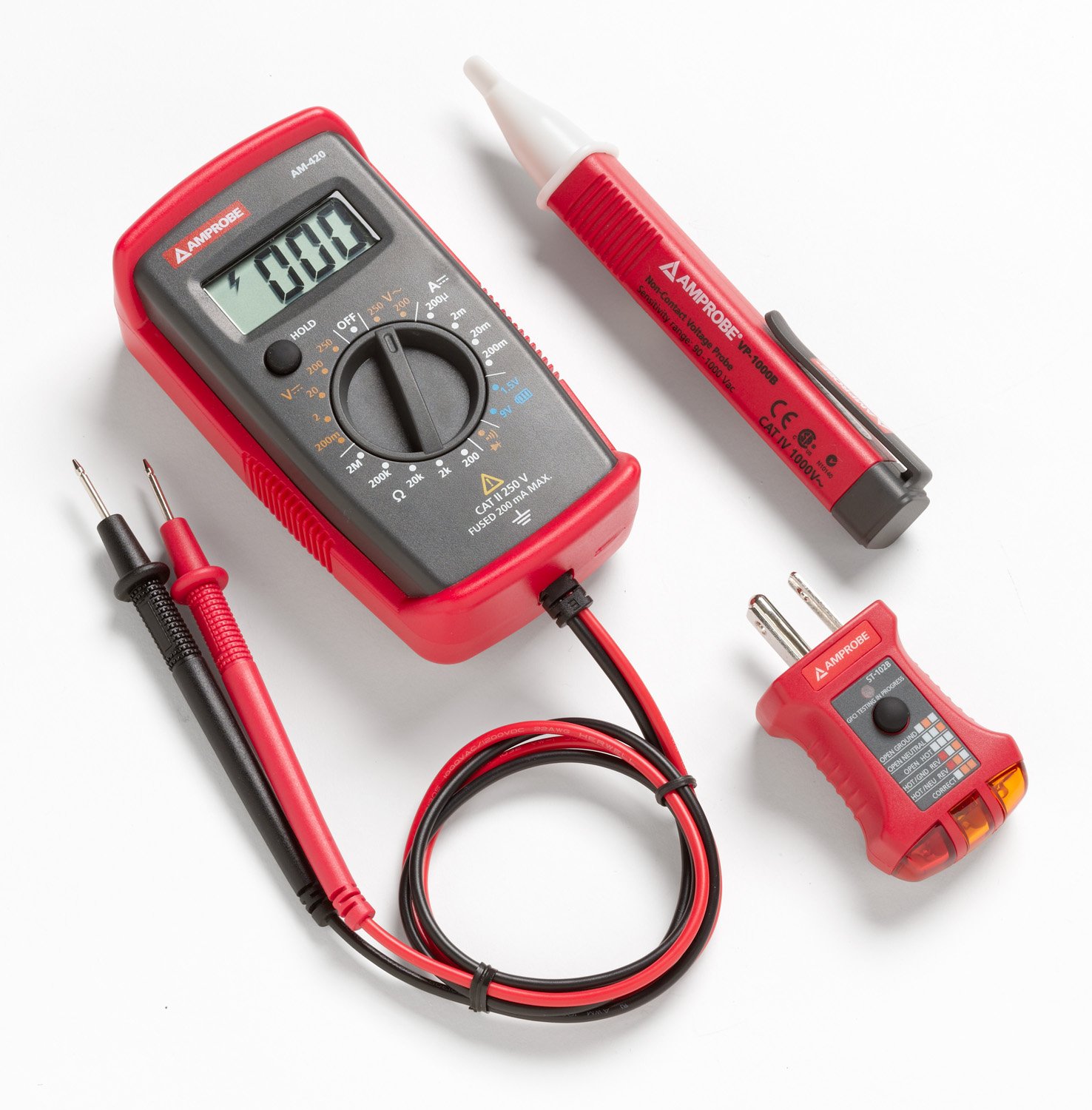 Amprobe PK-110 Electrical Test Kit with Voltage Probe: Amazon.com: Home  Improvement