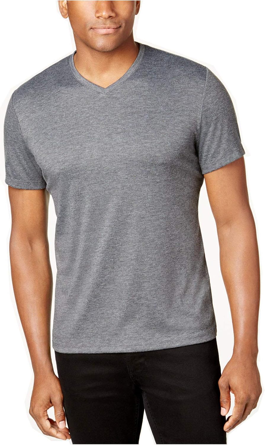 alfani stretch crew neck t shirt