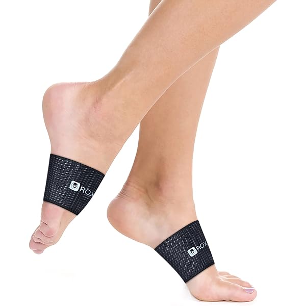 Compression Arch Support Sleeves For Plantar Fasciitis – 2 Pairs, Relief For Flat Feet, High Arches, Heel Pain (Black) - View #9