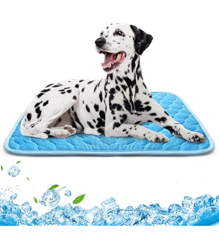 UtySty 2-Pack Pet Cooling Mats - Bamboo Rattan Woven Summer Sleeping Pads For Cats Dogs Small Animals 35x50cm