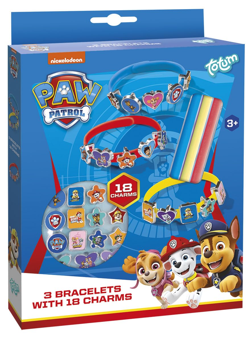 Totum Paw Patrol Nickelodeon Charm Bracelets Craft Kit