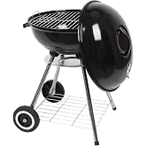 Charcoal Grill, 18 Inch, Original Kettle | Outdoor Cooking Barbecue Camping BBQ, Apple Charcoal Grilling Stove, Large Oven, Outdoor Courtyard Picnic Roast Meat Home BBQ