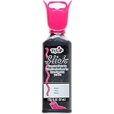 Tulip Puff Fabric Paint, Permanent Acrylic Craft Paint, Dries Soft and Flexible on Clothes, Non-Toxic, 1.25 fl oz, Shiny Black