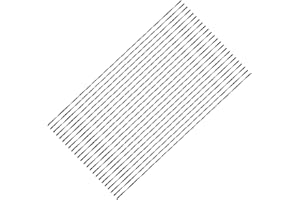 HARFINGTON 24pcs Scroll Saw Blades 1mm Width High Carbon Steel Curved Sawing with Spiral Teeth for Wood Metal Plastic Cutting