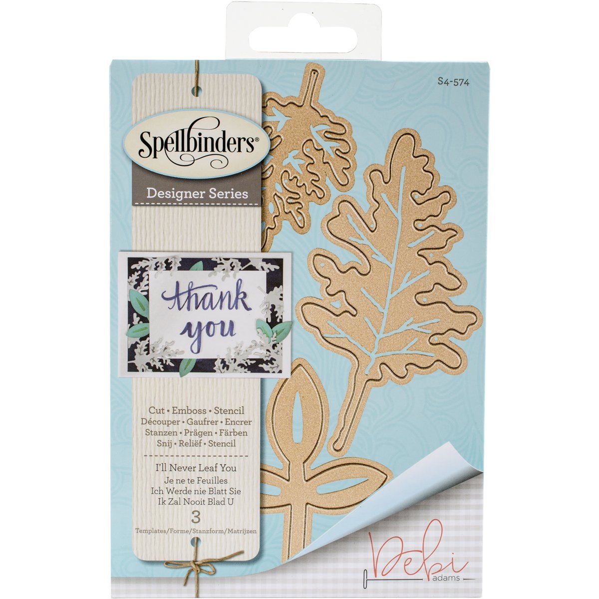 Spellbinders Spellbinders Shapeabilities Dies-I'll Never Leaf You,