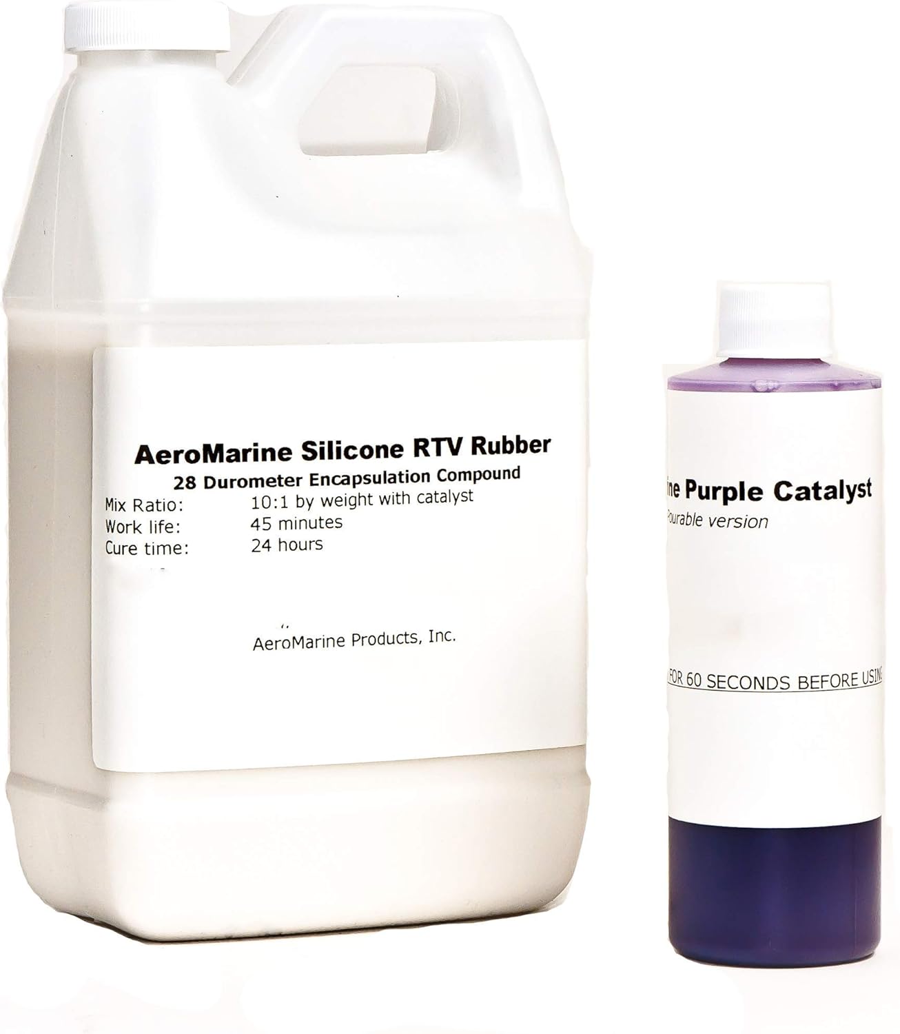 AM 128 Silicone Rubber RTV 4.4 lb Kit