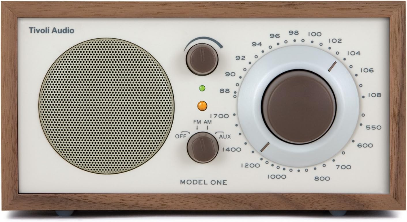 Tivoli Audio Model One AM/FM Table Radio Walnut/Beige Amazon.de Elektronik