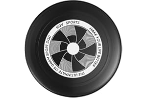 NQV Ultimate Disc, Colourful Flying Disc 175g for Adult Competitive & Casual Play on Lawn Beach Pool Backyard