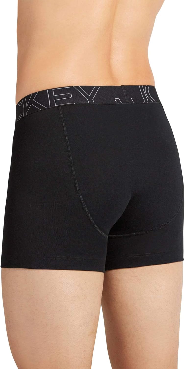 Jockey Men's Underwear ActiveBlend Boxer Brief - 4 Pack at  Men’s Clothing store