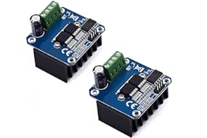 Teyleten Robot BTS7960 43A High Power H-Bridge DC Motor Driver Module DC Motor Controller Module for Arduino Smart Car 2pcs