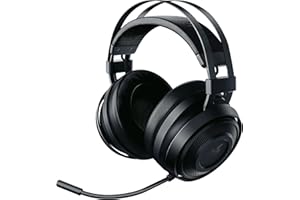 Razer Nari Essential Wireless 7.1 Surround Sound Gaming Headset: THX Spatial Audio - Auto-Adjust Headband & Swivel Cups - Aut