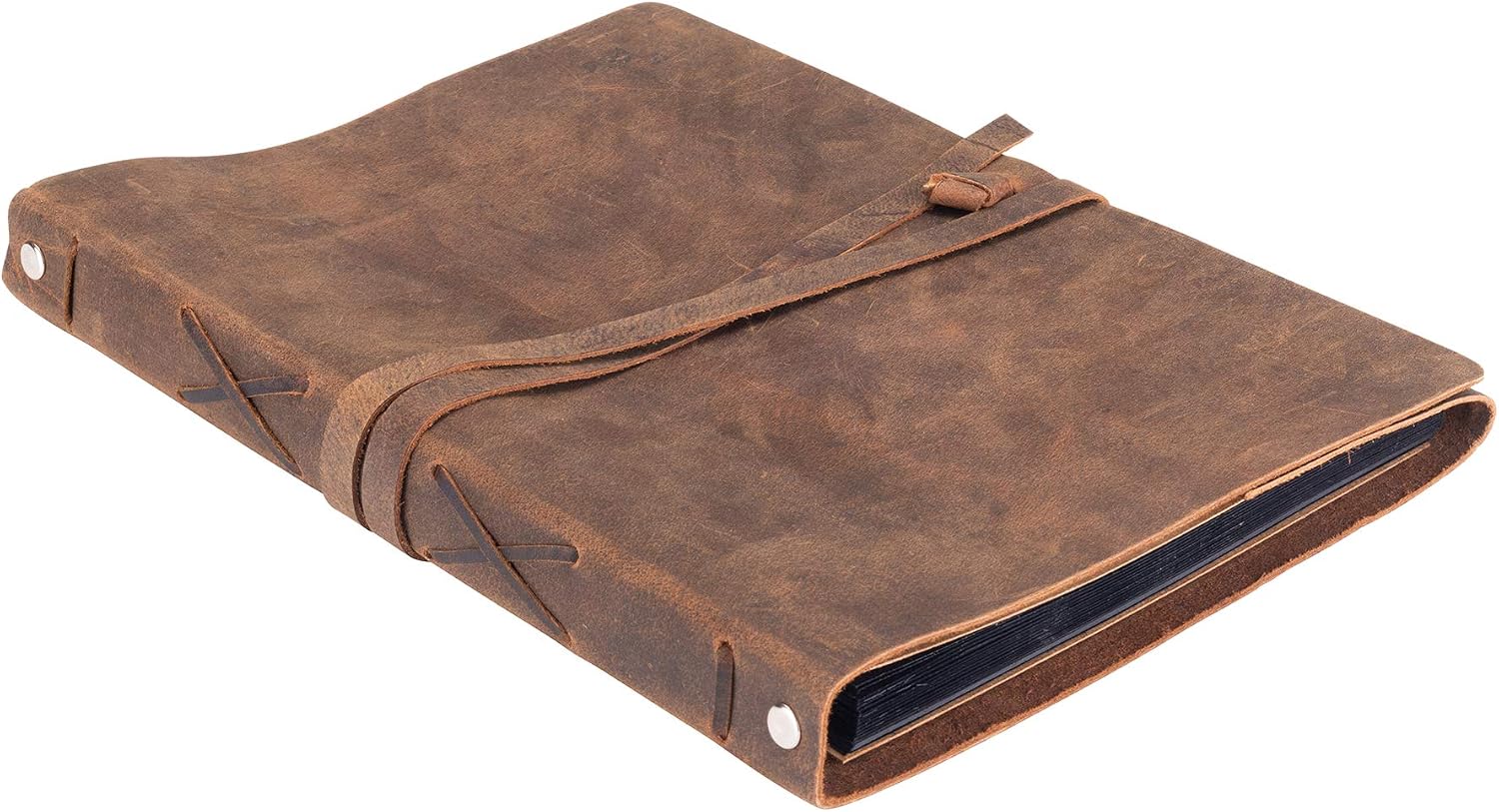 MOONSTER® Leather Photo Album Scrap Book