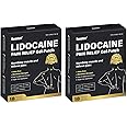 Sumifun 4% Lidocaine Pain Relief Patches - 36 Count Patches for Back, Shoulder, Muscle, Joints, Knee Pain Relief - Lower Back Pain Relief Products - Pain Patches Maximum Strength Lidocaine