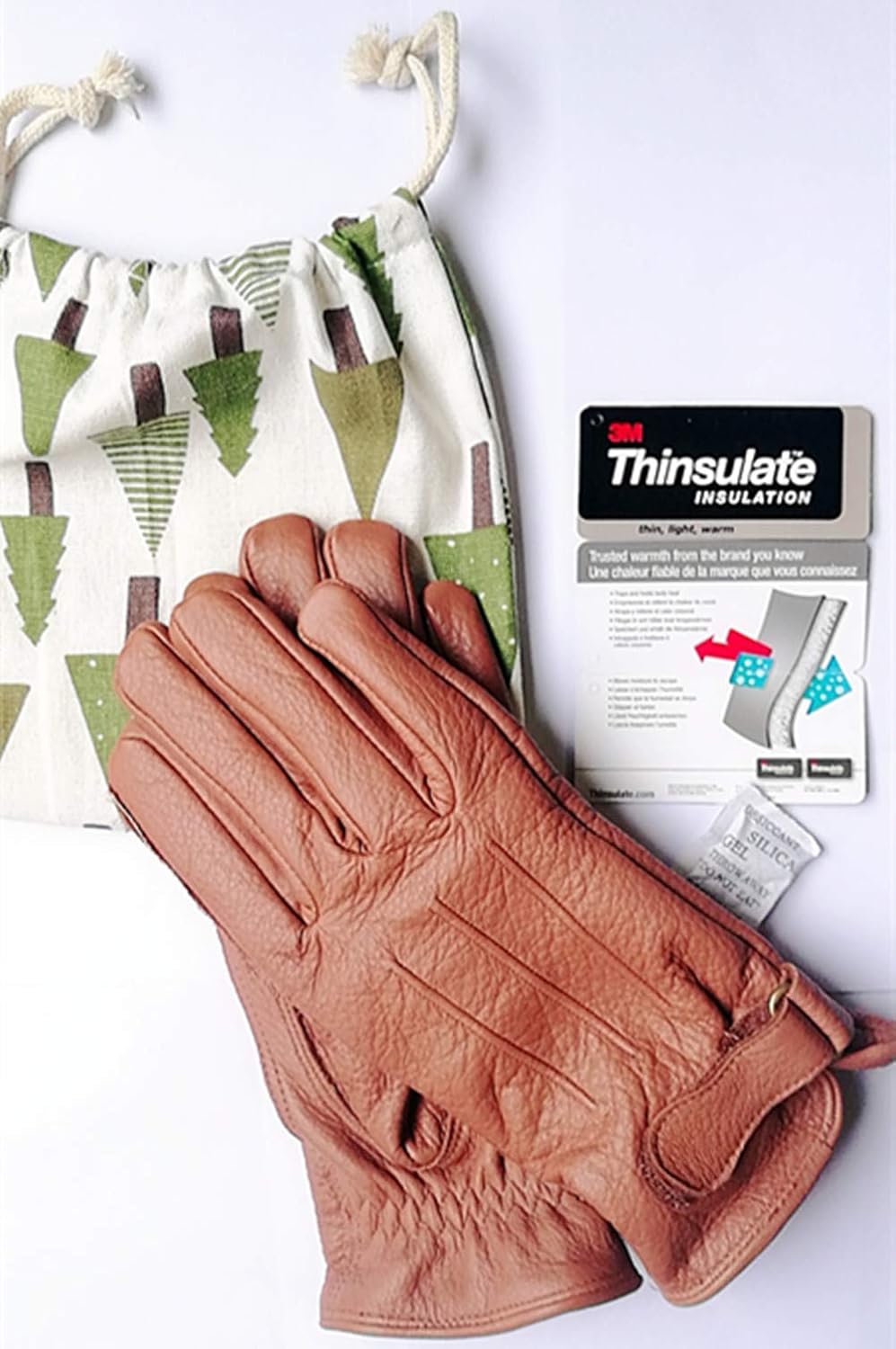 Yegoファッション鹿革レザー冬暖かい手袋乗馬グローブdriving B0772pmtb9 ブラウン X Large Aギフトボックスパッケージ In Mシンサレート裏地の女性とman 3 Gloveファッショングローブアウトドアサイクリンググローブwith トレーニンググローブ レビュー高評価の商品