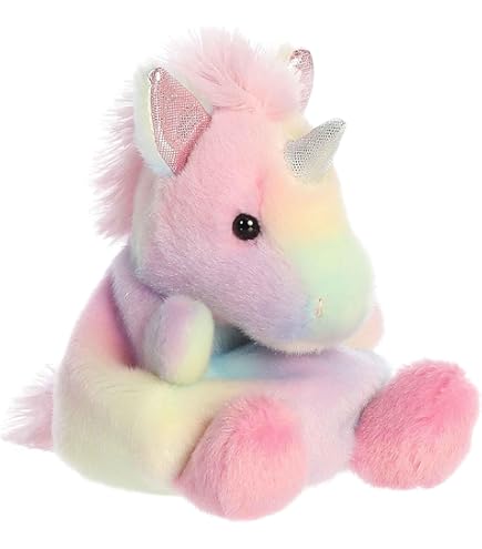 Aurora Palm Pals Party Sized Onyx Axolotl Stuffed Animal - 8 Inch Black Collectible Plush Toy