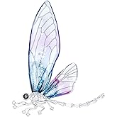 KZQtriid Brooches For Women ,Cubic Zirconia Dragonfly Brooch Pins For Women ,Dragonfly Broach ,Cubic Zirconia Broach
