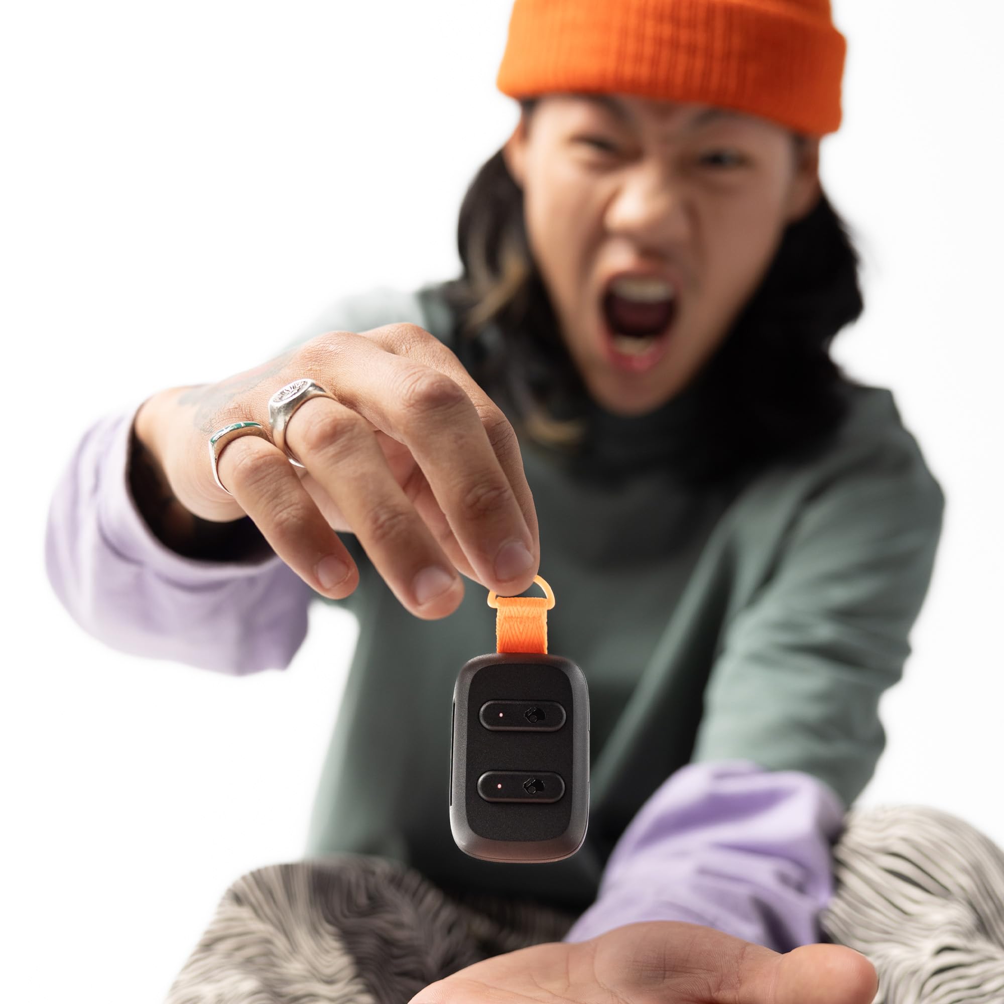 Skullcandy Dime 3 Wireless Earbuds, Bluetooth Headphones, Noise Isolating Fit, Up to 20 Hours Battery, Microphone for iPhone Android, Easy Carry with Integrated Lanyard - True Black