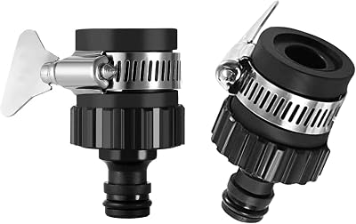 ZhiheHui 2 Pcs 16 mm Universal Tap Connector Adapter Mixer Hose Fitting