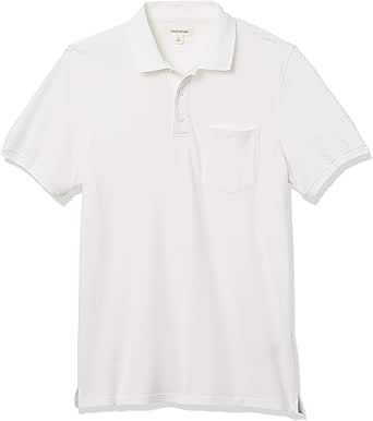 Goodthreads Men's Soft Cotton Stretch Pique Polo