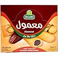 HB Halwani Bros Cookies,100% All Natural Assorted Finger Mamoul Date Filled Shortbread Biscuits, Slightly Sweet, No Additives, 20ct. 10.58oz