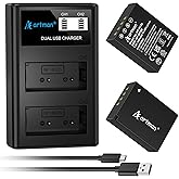 Artman NP-W126 NP-W126S Battery and LCD Dual Charger for Fujifilm X100V, X100VI, X100F, X-T100, X-T200, X-T1, X-T2, X-T3, X-T