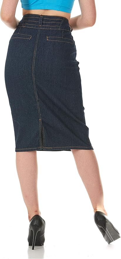 no fuze denim skirts