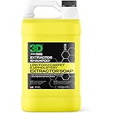 3D Extractor Carpet Cleaner Shampoo for Machine Use - Upholstery Cleaner, Stain Remover & Odor Eliminator - Low Foam, No Resi