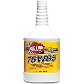 Red Line 50104 75W85 GL-5 Full Synthetic Gear Oil for Hypoid Limited Slip Differentials - 1 Quart