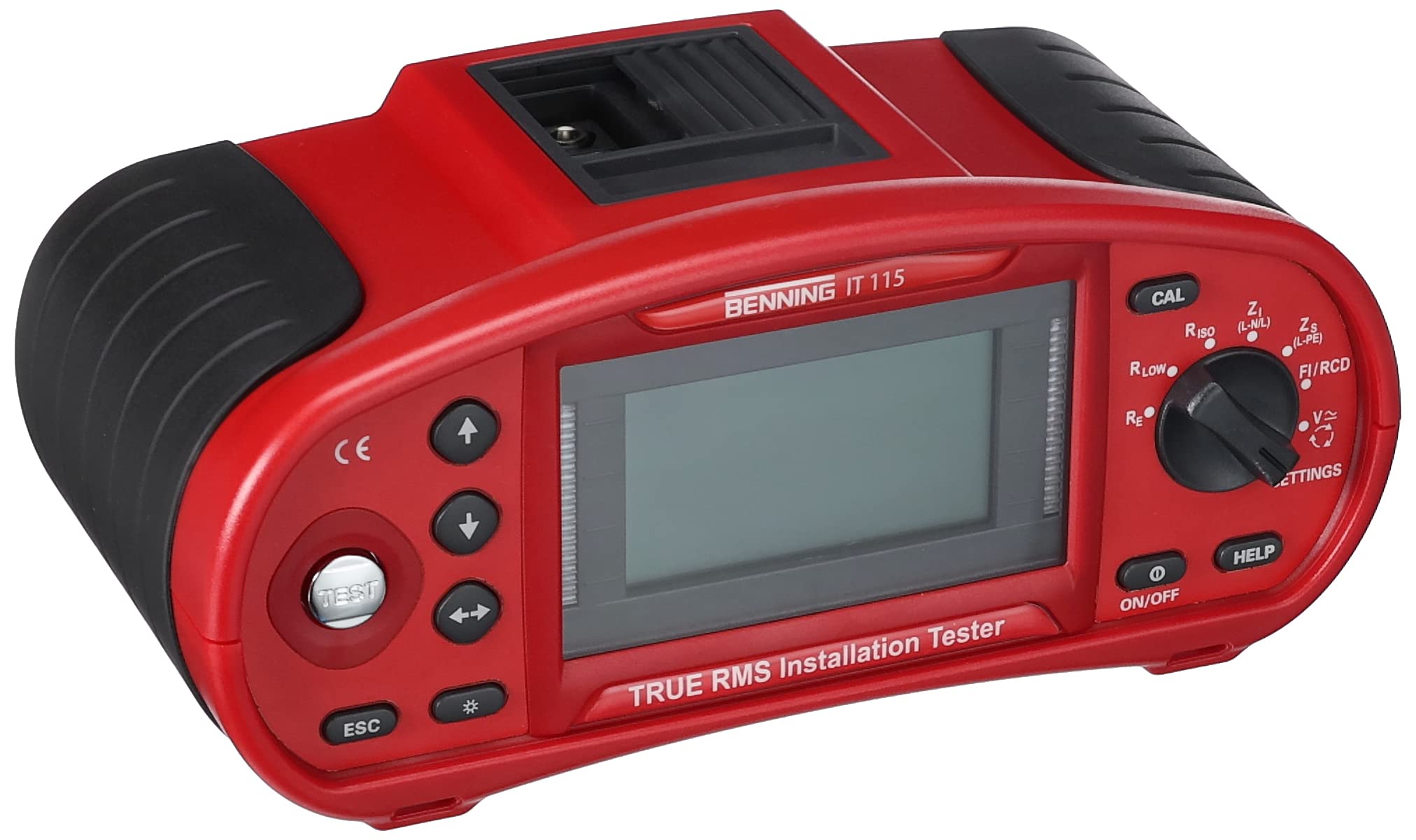Benning IT 115 True RMS Installation Tester, 044104, Red