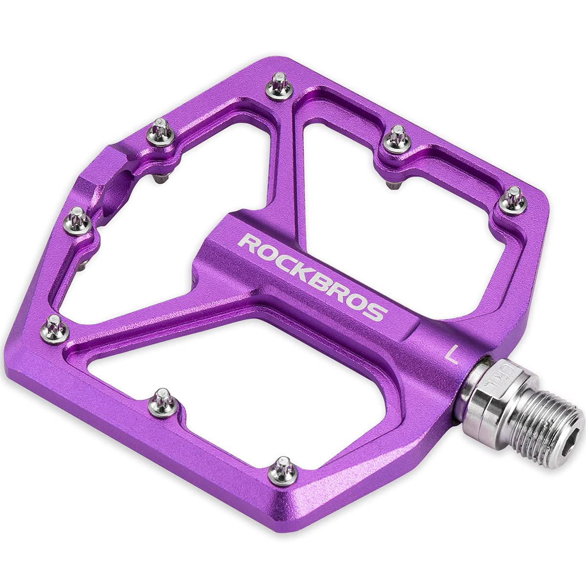 Rockbros Mtb Flat Aluminum Flat Pedals Flat Pedals With Sealed