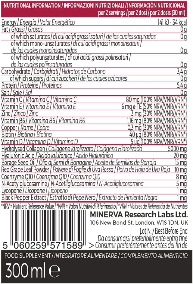 Gold Collagen Multidose 40+ | The #1 Liquid Collagen Peptides Supplement for Women Over 40 | Hydrolysed Marine Collagen Drink with Antioxidants, Hyaluronic Acid & Vitamins for Anti Ageing Support - Image 3