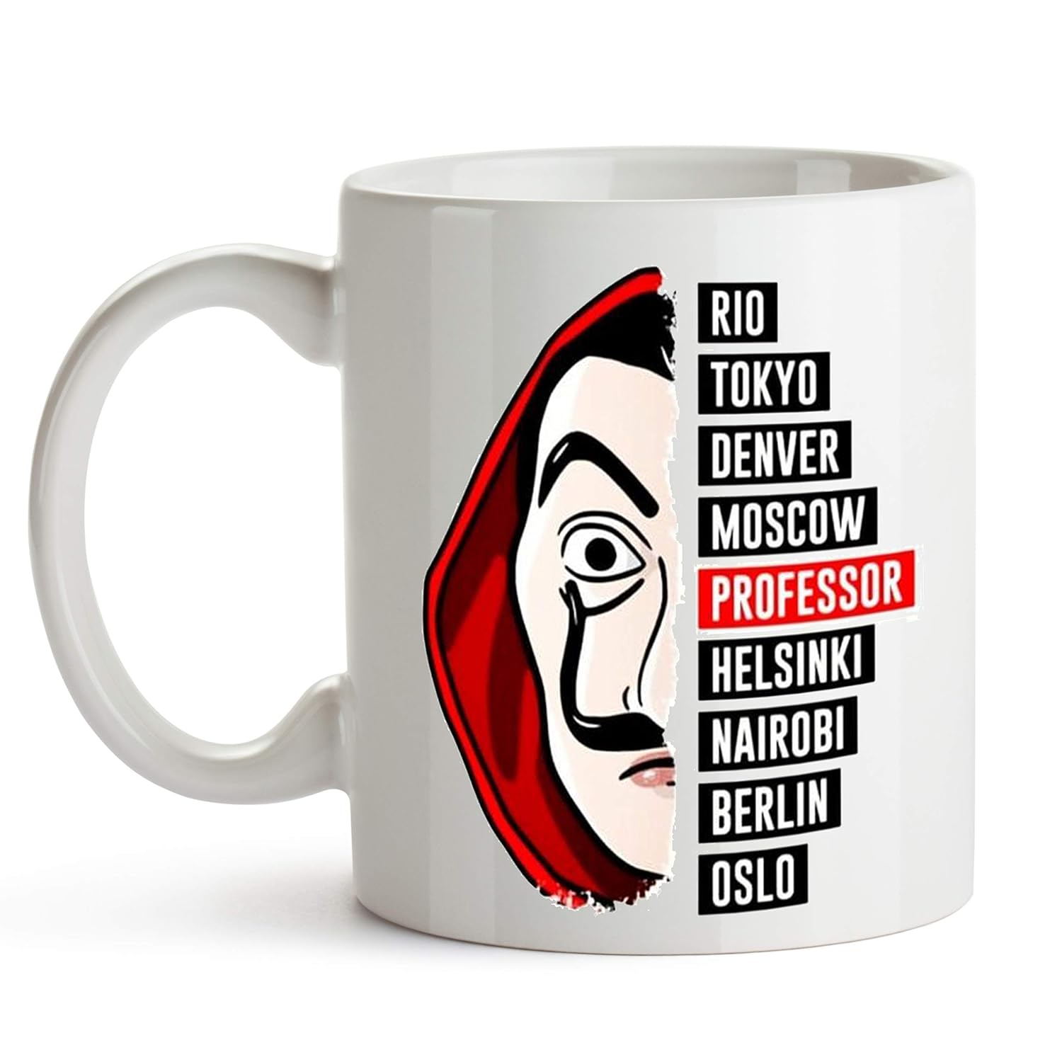 custom-cases Taza de cerámica La Casa de Papel Serie TV Netflix ...