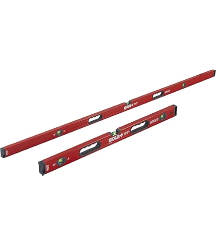 SOLA LSB7832M Big Red Aluminum Box Beam Level Magnetic Jamb