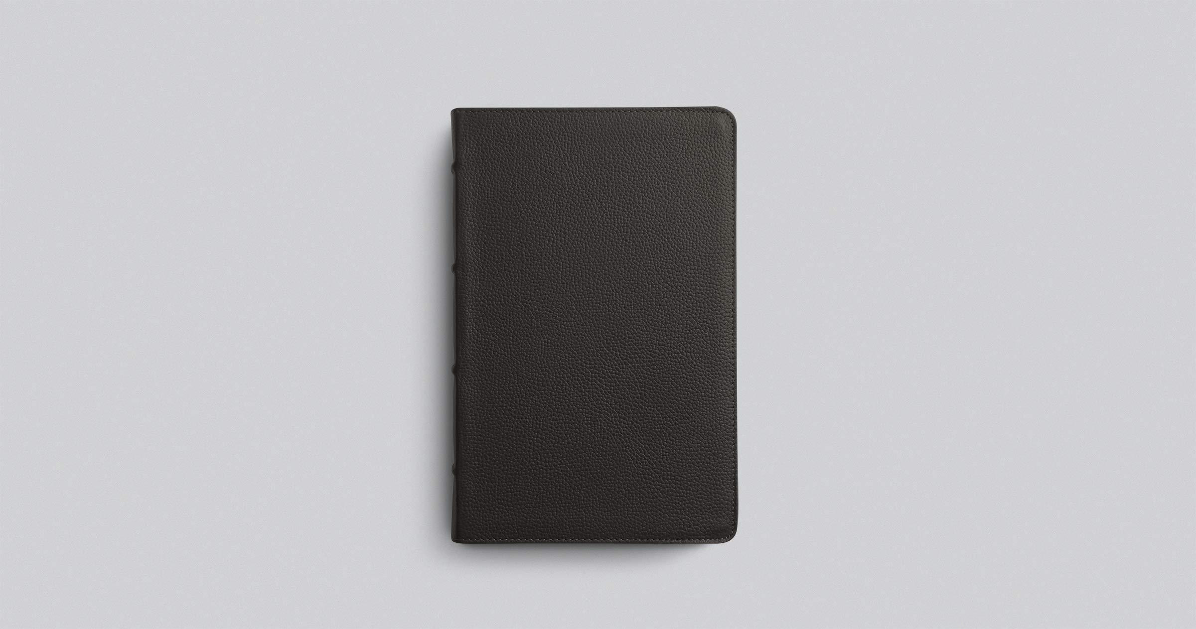ESV Large Print Personal Size Bible, Red Letter (Buffalo Leather, Deep Brown): Holy Bible, English Standard Version