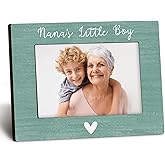 DUXMNAMG Nana 4x6 Picture Frame, Grandma Photo Frame, Grandson Picture Frame, Gifts for Nana Grandma from Grandson Grandkids, Nana’s Little Boy Picture Photo Frames for Desk Shelf Decor