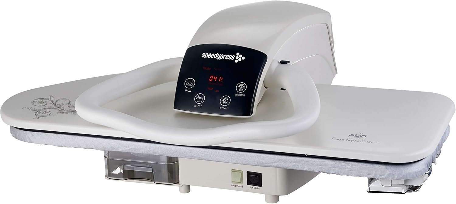 Presse à Repasser Professionnelle Speedypress 101cm | 2600W Avec Vapeur Automatique Et Support