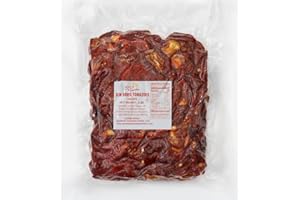 SOL A TAVOLA Sun-Dried Tomatoes, Ready to Eat, Brilliant Red Color | Moist Chewy Texture | Nutritious | Healtful | Flavorful | Kosher | Vegan | Keto | Paleo | Naturally Gluten-Free, 5lbs