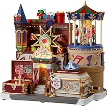 マービン・ザ・マーシャンドリンクボトル＆キーホルダー付Xmasツリーケース　他 Amazon.com: Lemax The Merry Music Box, with 4.5V Adaptor
