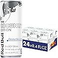 Red Bull Coconut Edition Energy Drink, Coconut Berry, with 80mg Caffeine plus Taurine & B Vitamins, 8.4 Fl Oz, 6 Packs of 4 Cans (Pack of 24)