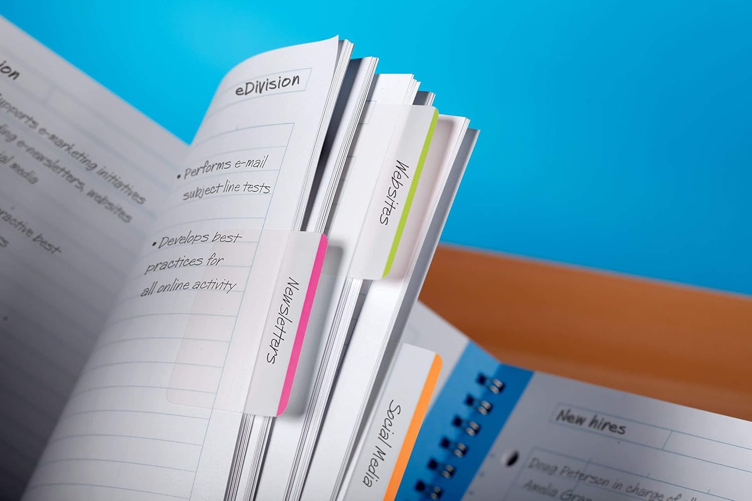 Post-it Tabs Value Pack, Asst Primary Colors, Durable, Writable, Repositionable, Sticks Securely, Removes Cleanly, 1 in. and 2 in. Sizes, 114 Tabs/Pack, (686-VAD1) : Tape Flags : Office Products