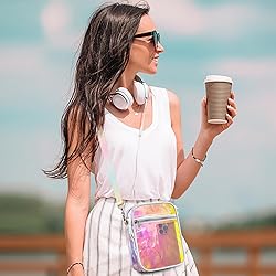 USPECLARE Clear Purse Stadium Transparent Messenger