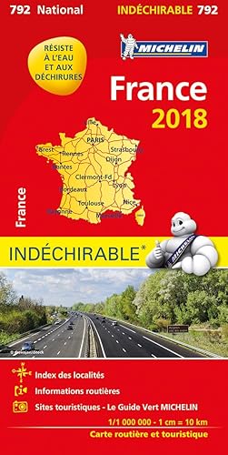 Download Carte France Indéchirable Michelin 2018 PDF