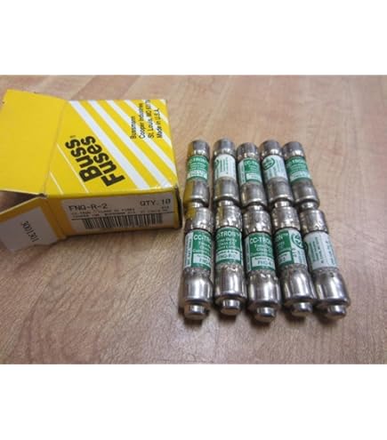 New Lot Bussmann FNQ R 7 1/2 Amp Fuses Class CC 600 Volts NIB