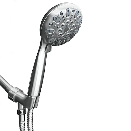 ShowerMaxx | Elite Series | 6 Spray Settings 5 inch Hand Held Shower Head | Extra