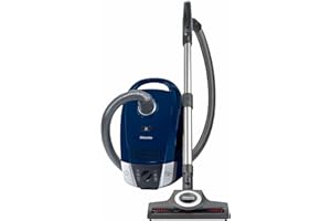 Miele Compact C2 Total Care Bagged Canister Vacuum Cleaner, Compact with Turbo Brush and Parquet Twister Floorhead, AirClean 