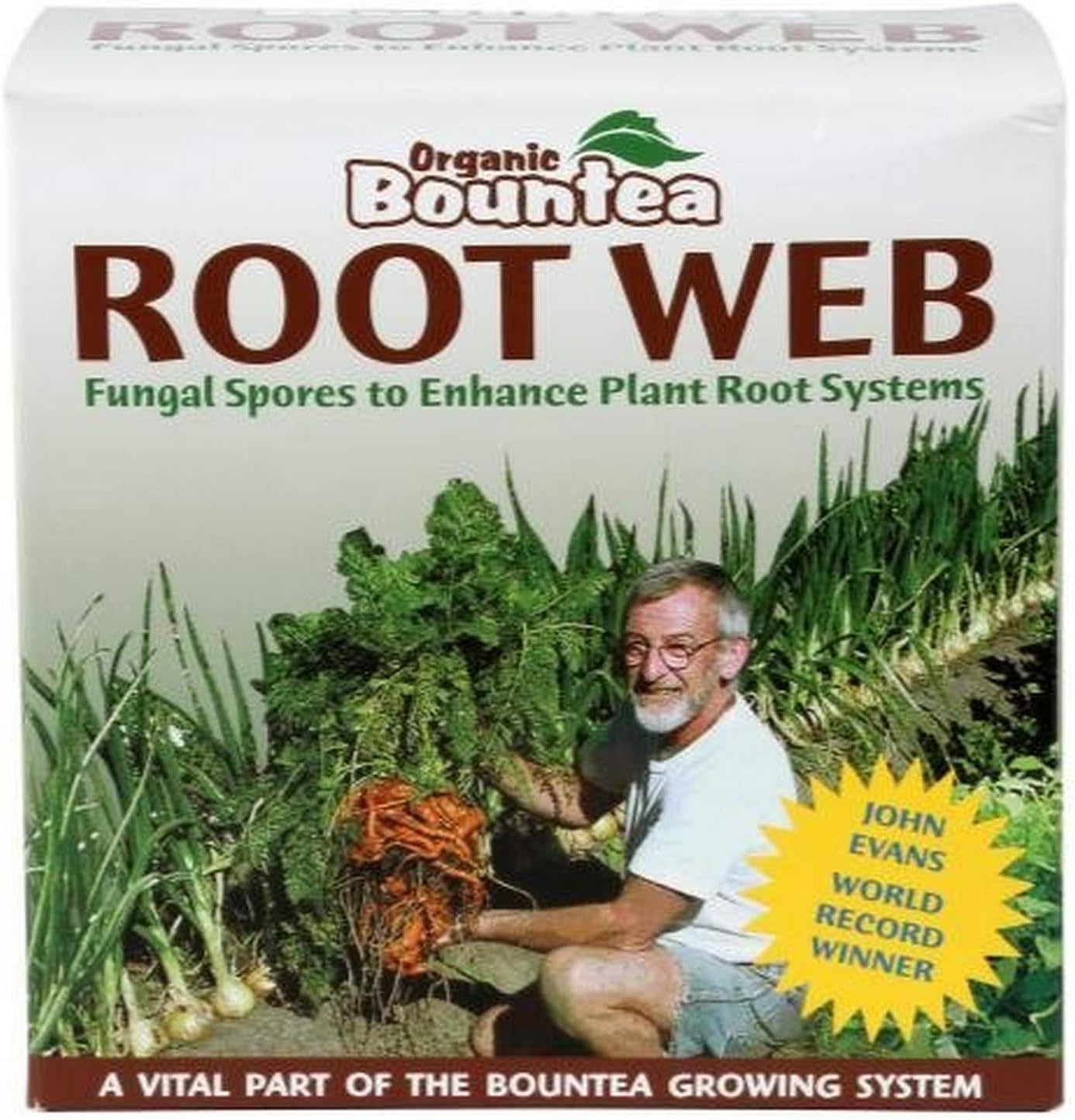 Organic Bountea 739720 Bountea Root Web 1 lb Nutrient, Grey