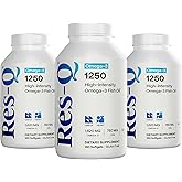 Res-Q 1250 Omega-3 Fish Oil Capsules 3-Pack
