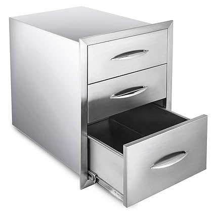 Amazon Com Happybuy Outdoor Kitchen Drawer 18 X23 Stainless