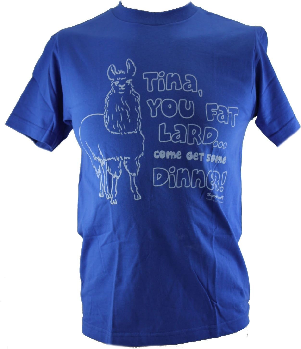 Napoleon Dynamite Tina You Fat Lard T-Shirt Blue